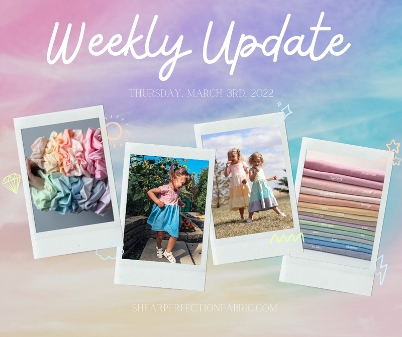 Weekly Update - Thursday, March 3rd, 2022