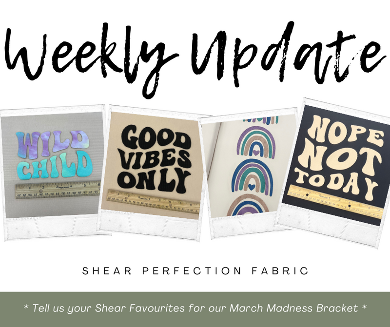 Weekly Update - Thursday, March 15th, 2024