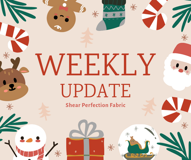 Weekly Update - Thursday, December 12th, 2024