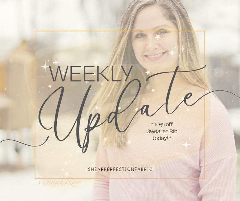 Weekly Update - Thursday, November 3rd, 2022
