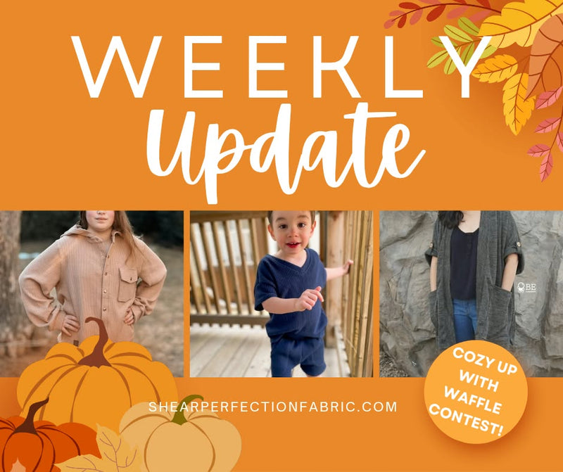 Weekly Update - Thursday, October 1st, 2026