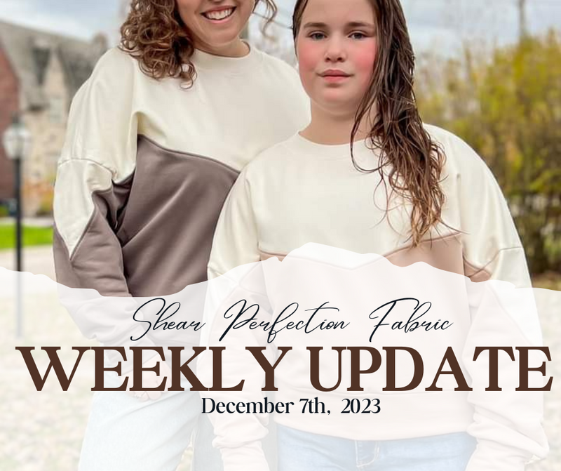 Weekly Update - December 7th, 2023