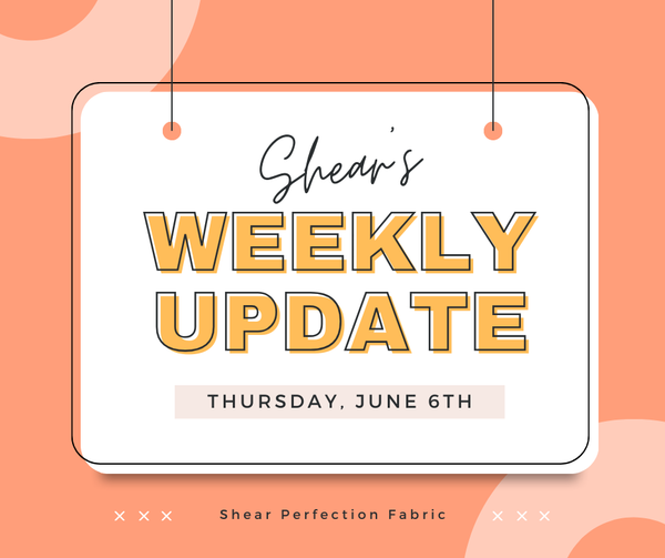 Weekly Update - Thursday, June 6th, 2024