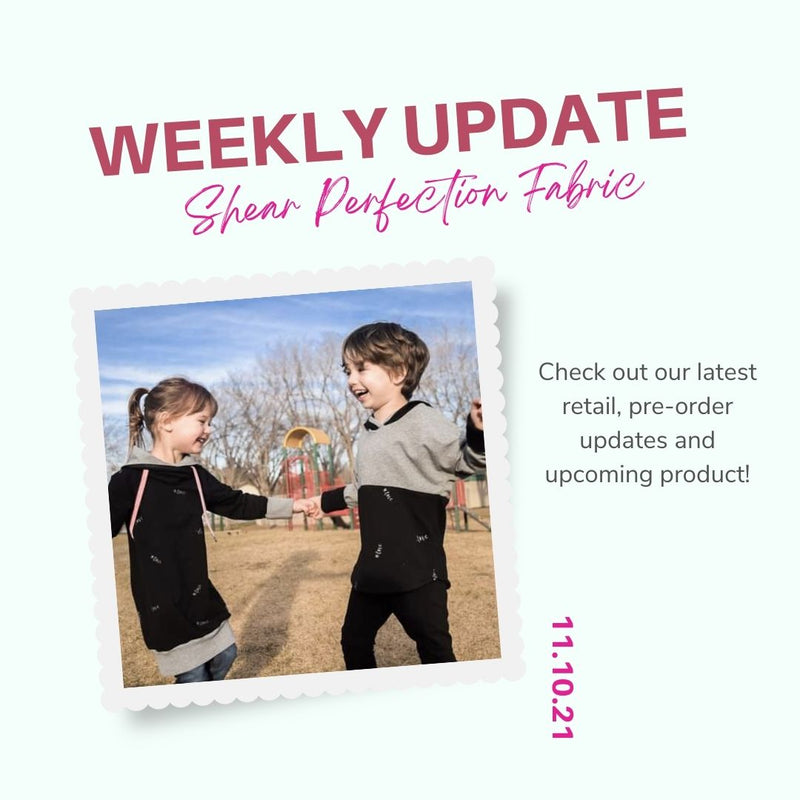 Weekly Update - Wednesday, November 10th, 2021