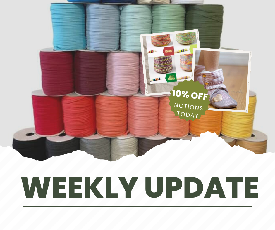 Weekly Update Thursday, June 1st, 2023 — Shear Perfection Fabric